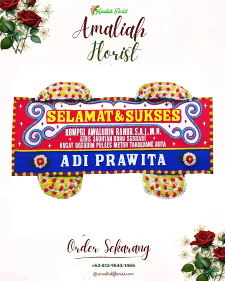 Papan Bunga Ucapan Selamat Sunia Baru